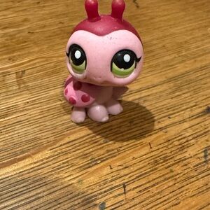 Pink and Red Ladybug Figurine